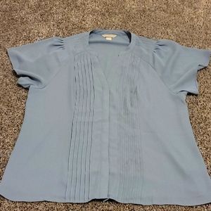H&M: Blue Button Down Shirt size L